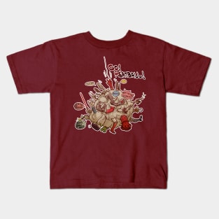 GO!! MEATBALL!!! Kids T-Shirt